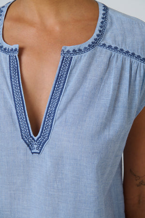Namastai Marlow Top in Breeze