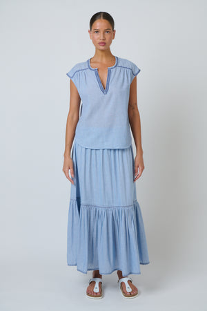Namastai Marlow Top in Breeze