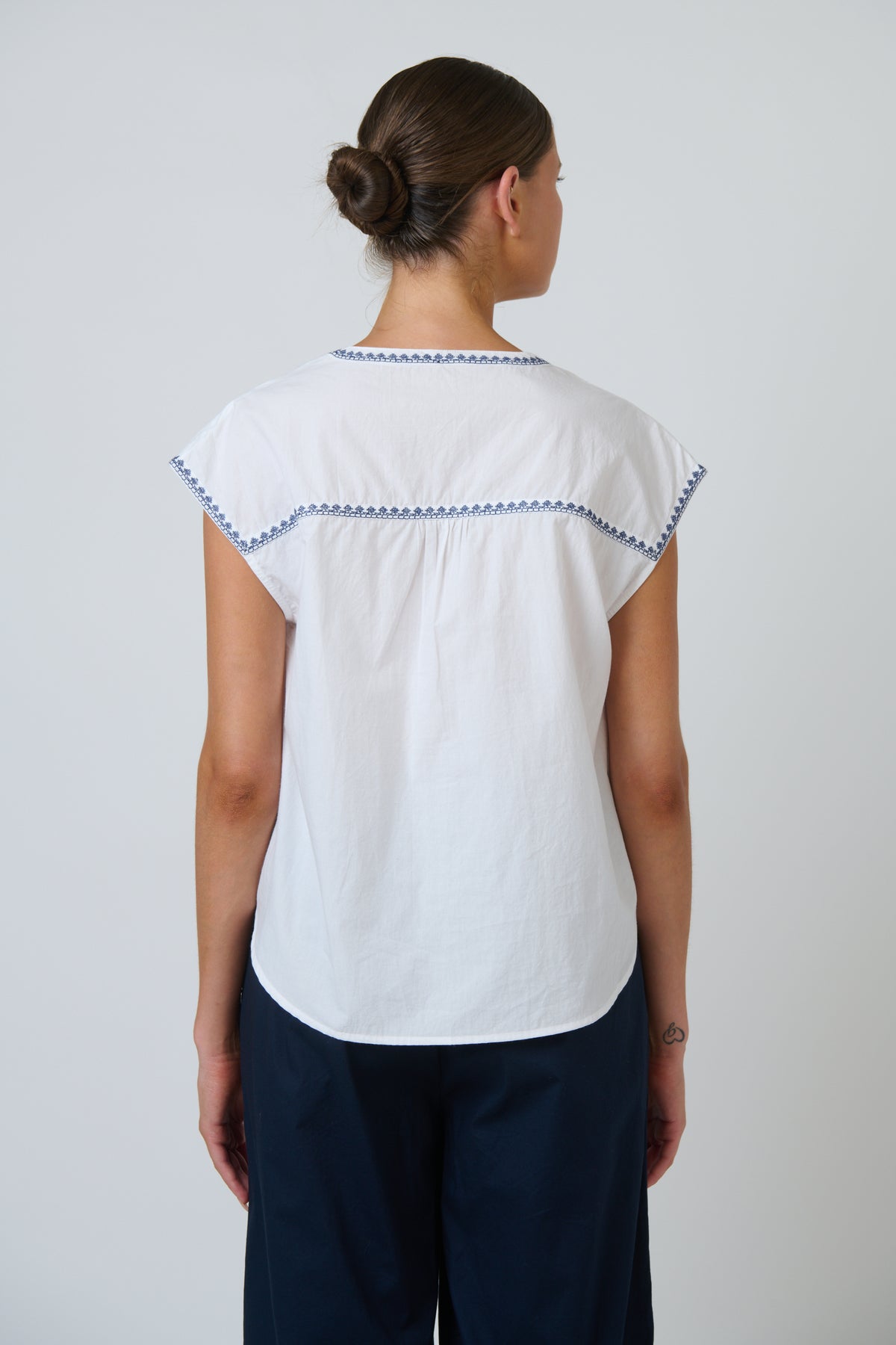 Namastai Marlow Top in White