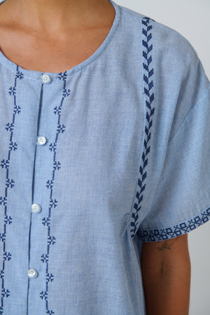 Namastai Elodie Top in Breeze