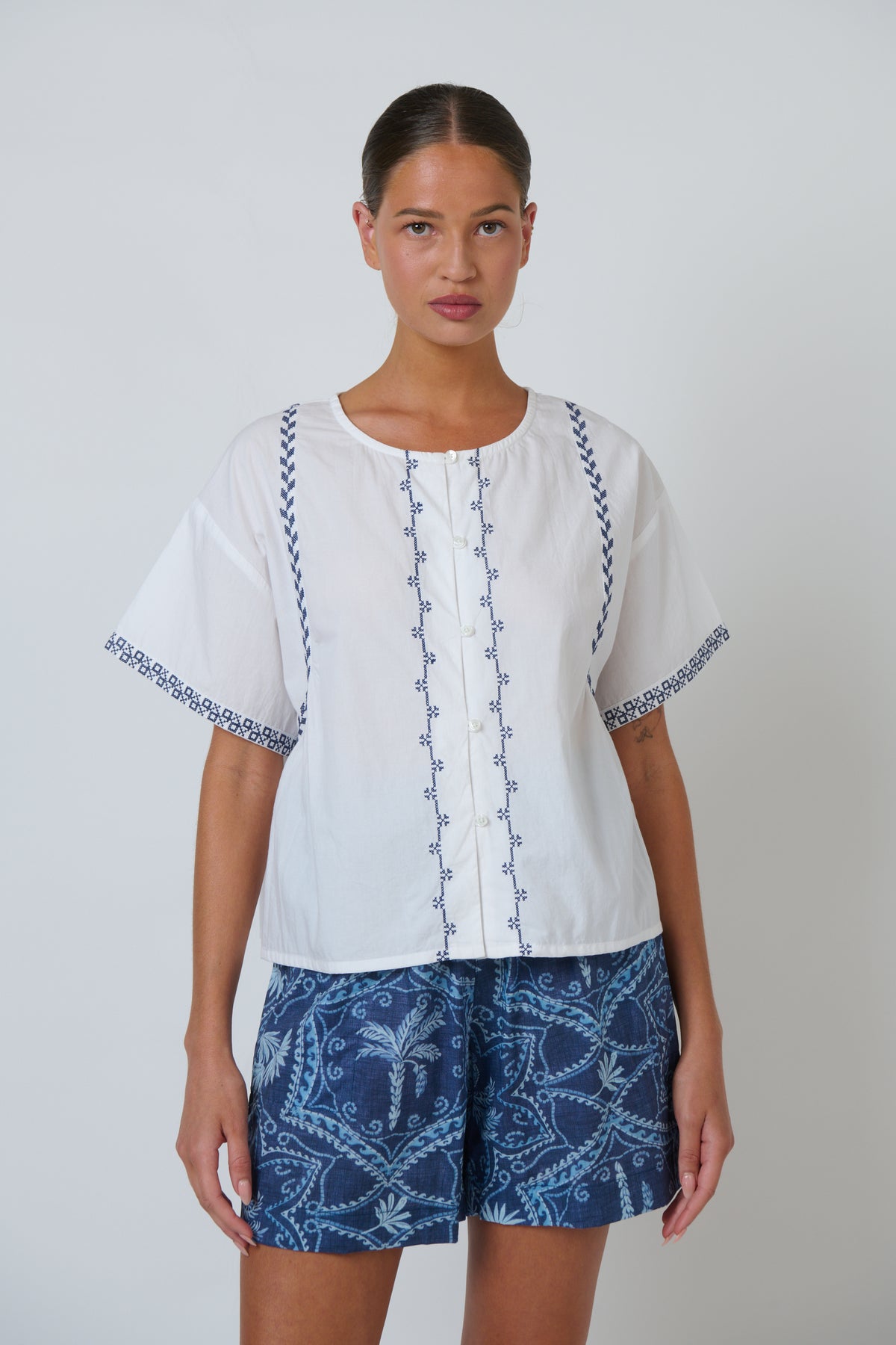 Namastai Elodie Top in White