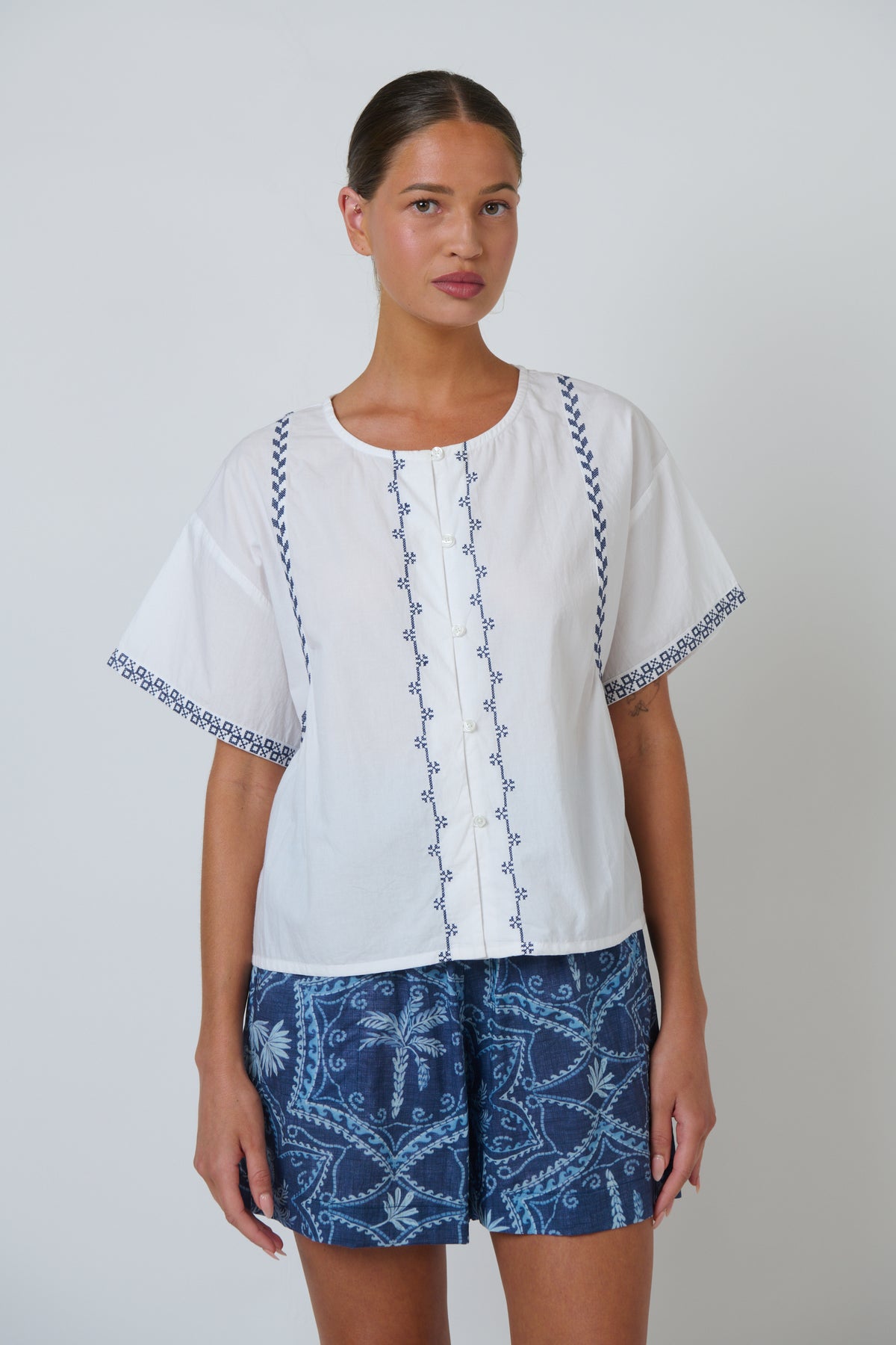 Namastai Elodie Top in White