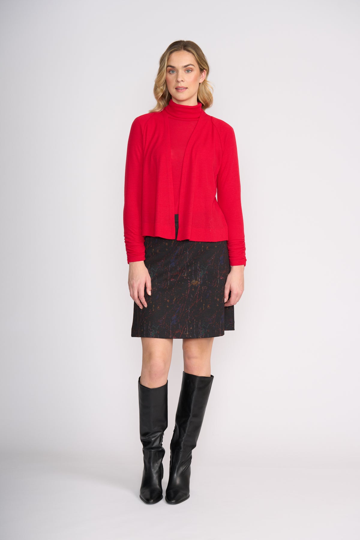 Foil Go To Skirt in Artful