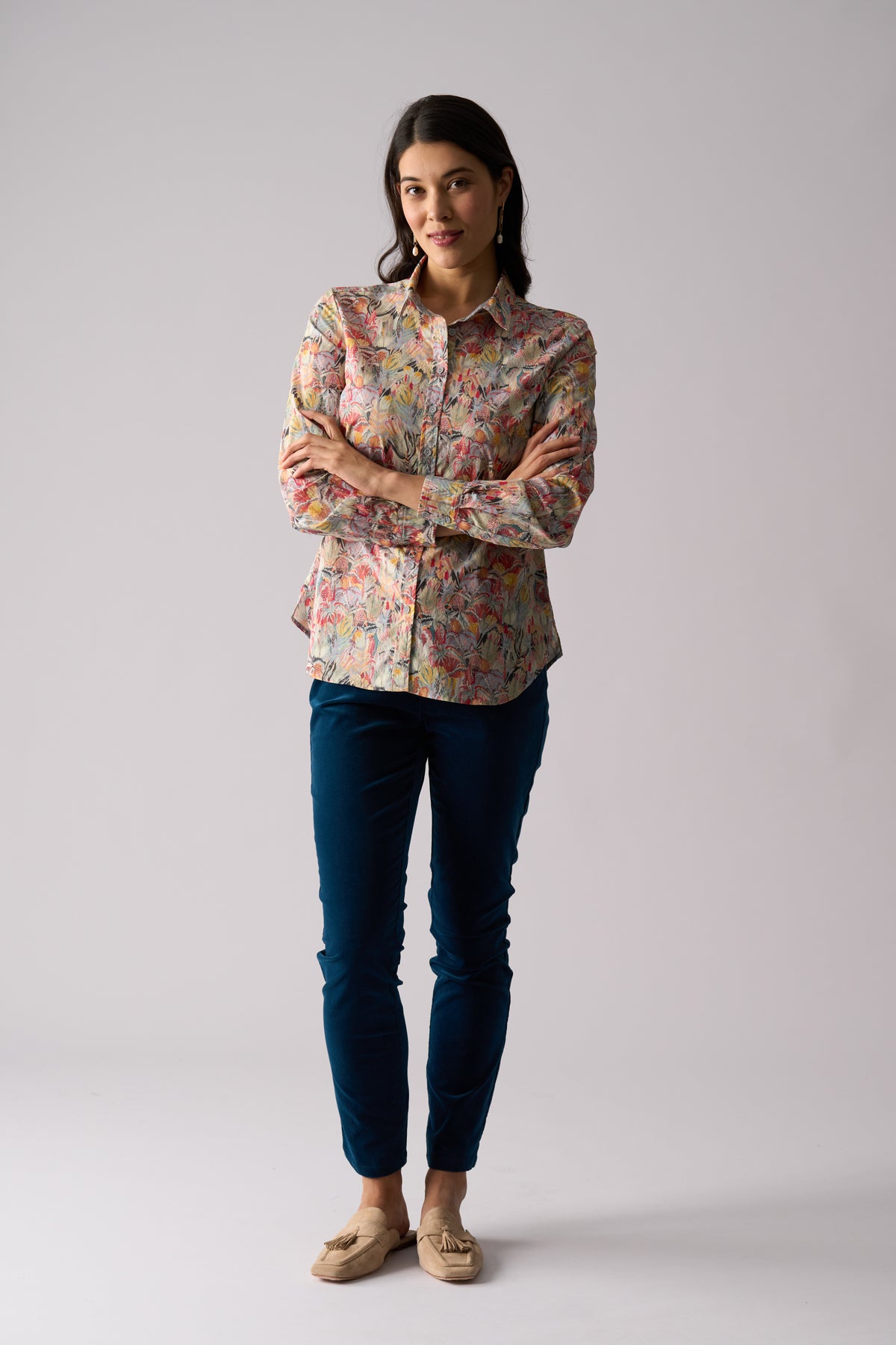 Foil All Class Shirt in Sugar Babe