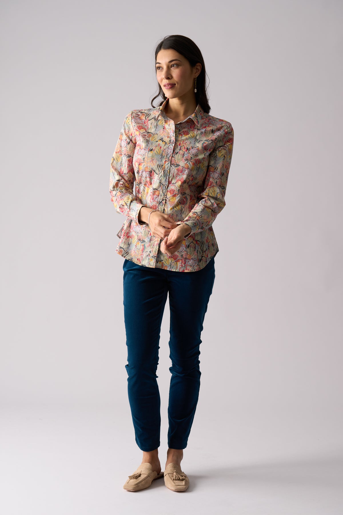 Foil All Class Shirt in Sugar Babe