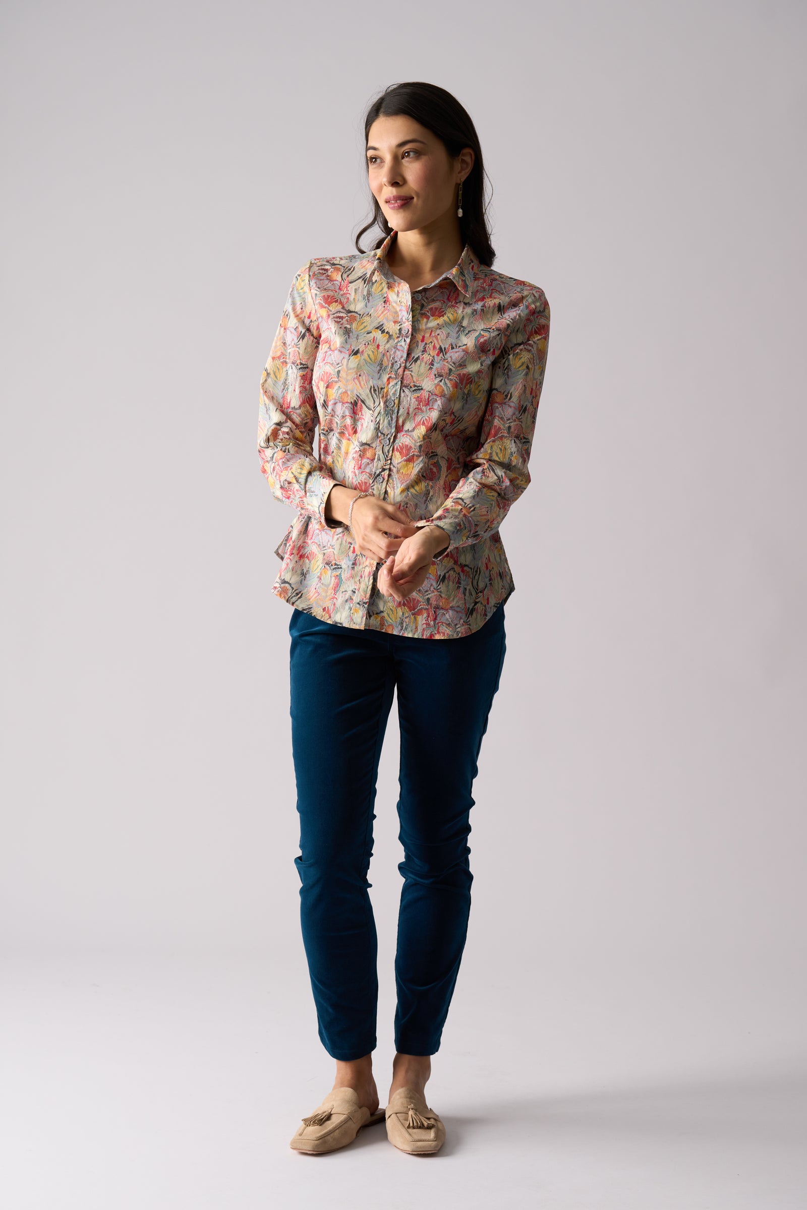 Foil All Class Shirt in Sugar Babe