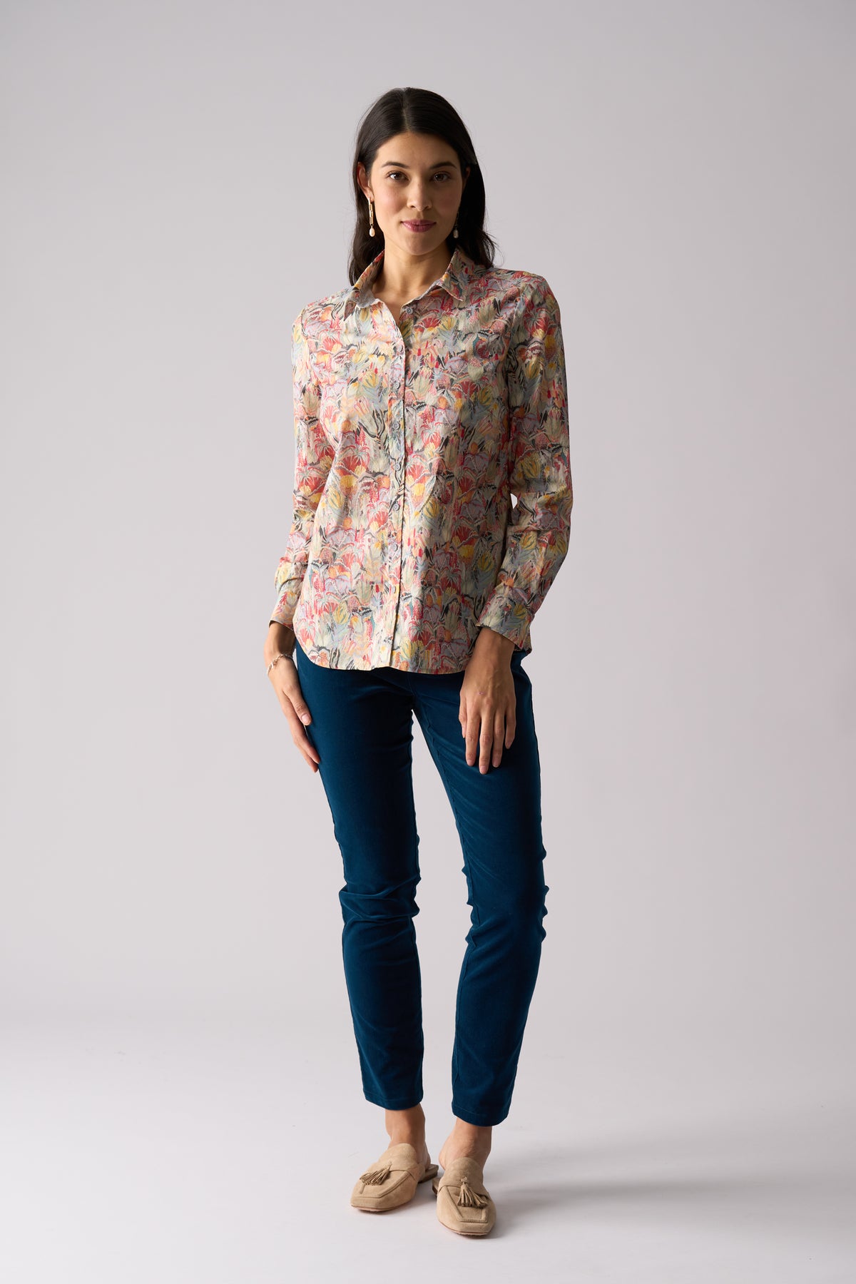 Foil All Class Shirt in Sugar Babe