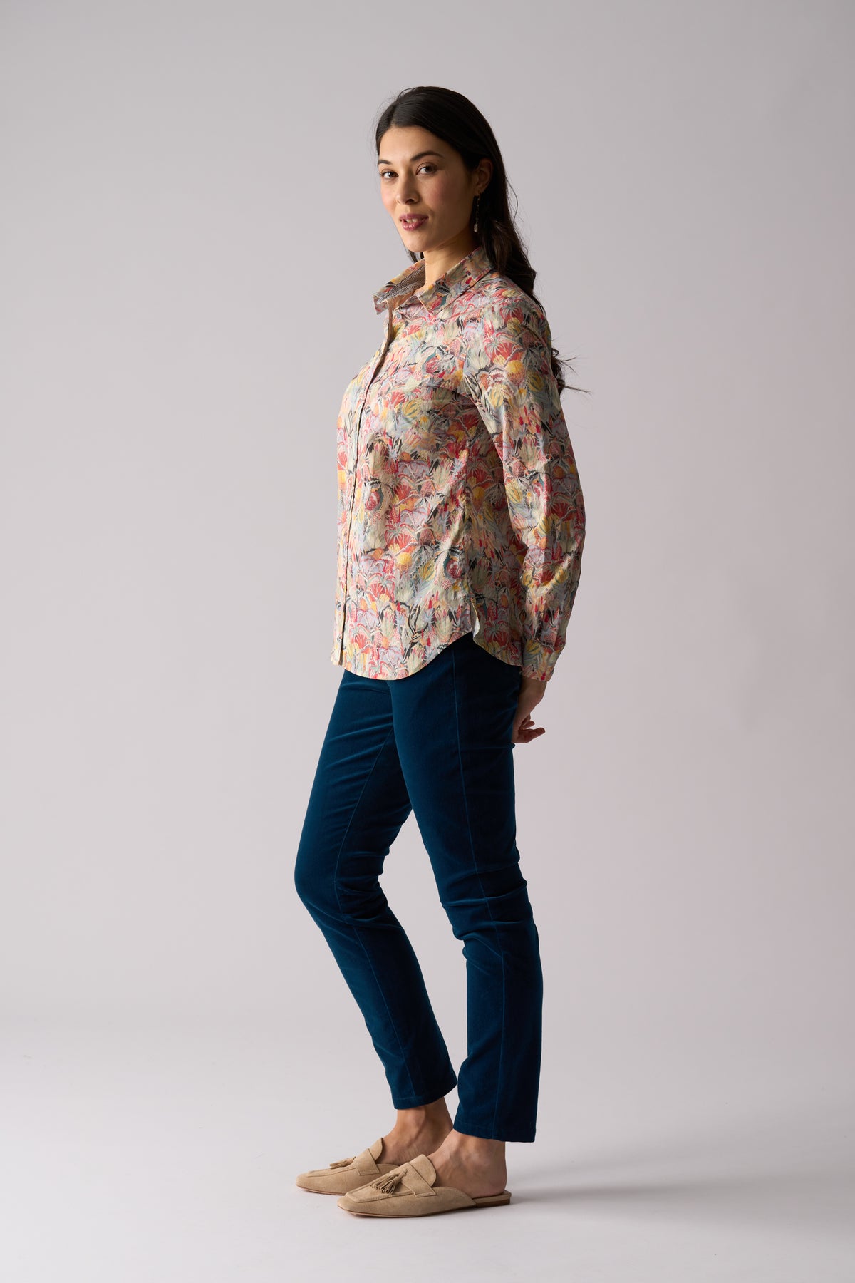 Foil All Class Shirt in Sugar Babe