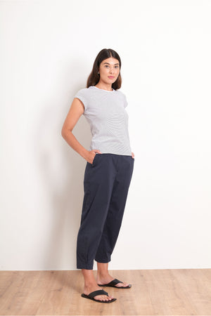 Foil Up The Volume Pant in True Navy