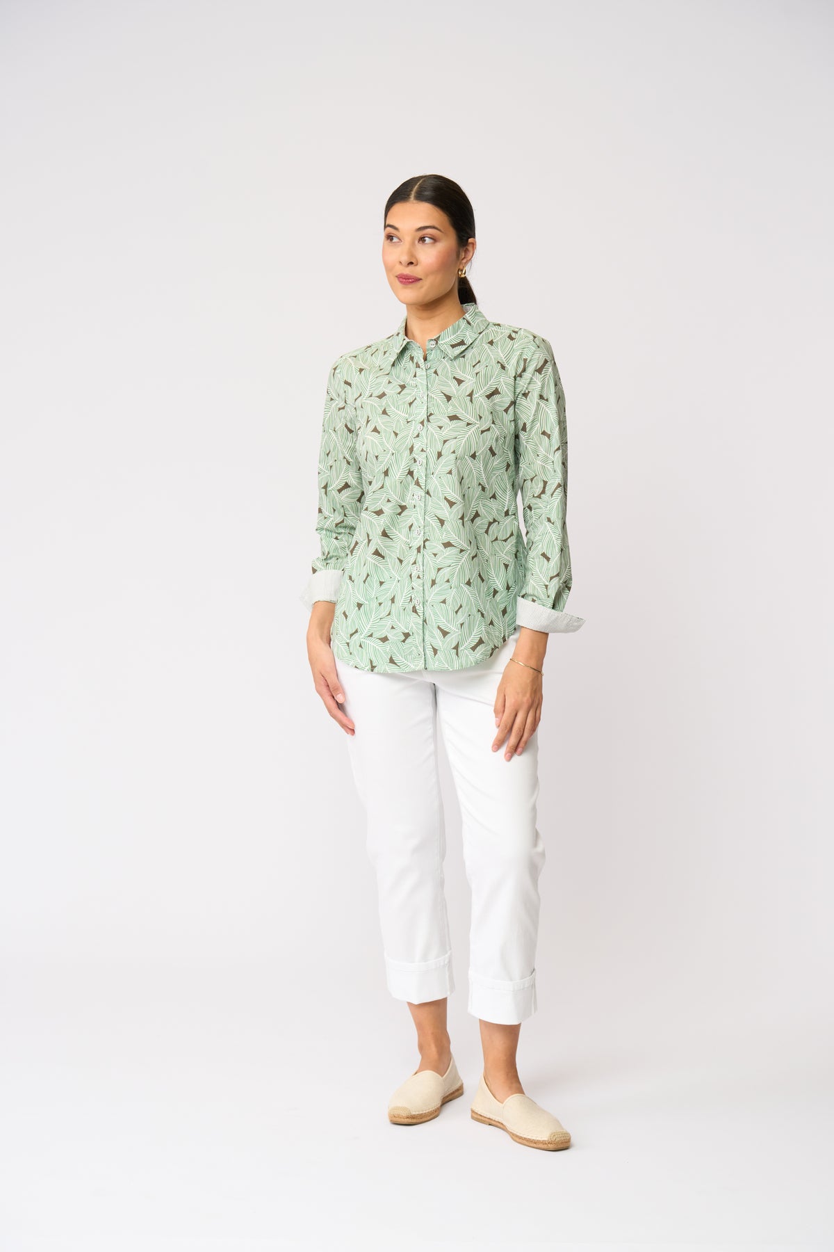 Foil All Class Shirt in New Leaf