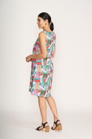 Foil Sun-Sational Dress in Colour Fusion