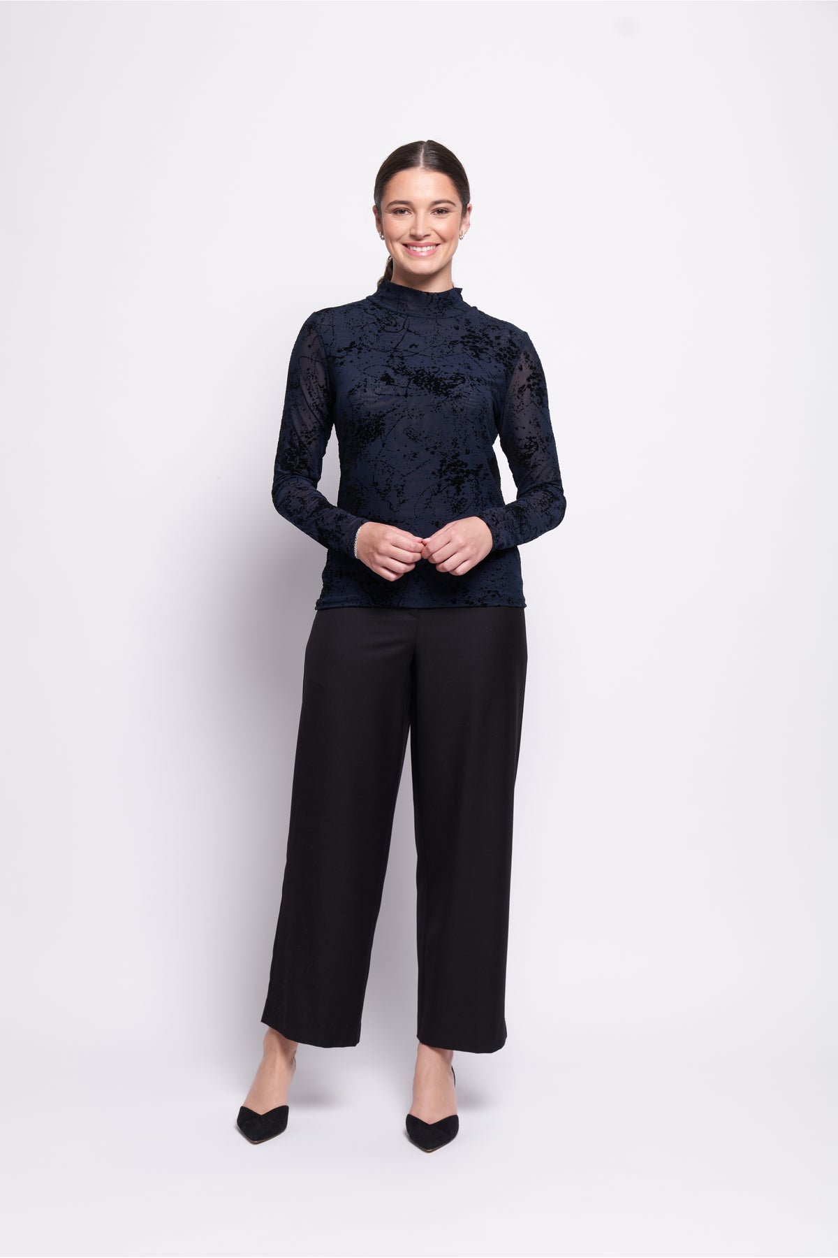 Foil Match Maker Pant in Black