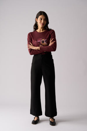 Foil Art and Soul Top in Pucci