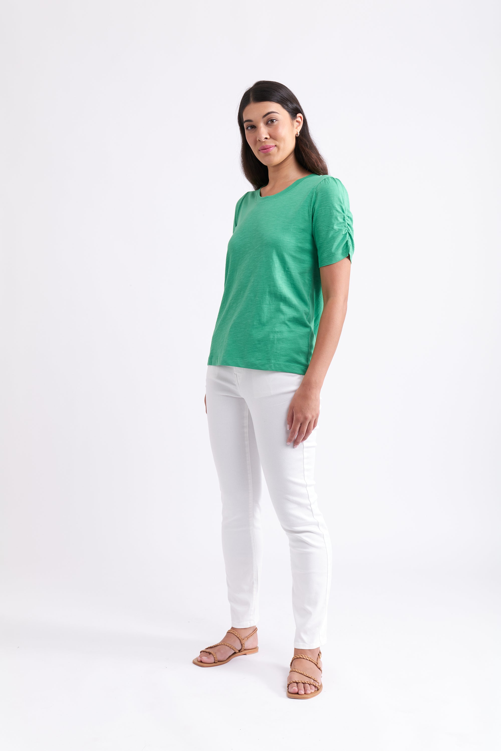 Foil Moulin Rouche Tee in Kelly Green