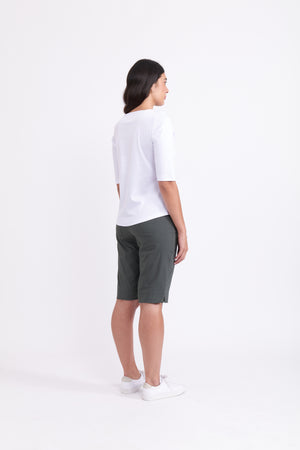 Foil Tee Off Short in Viridian