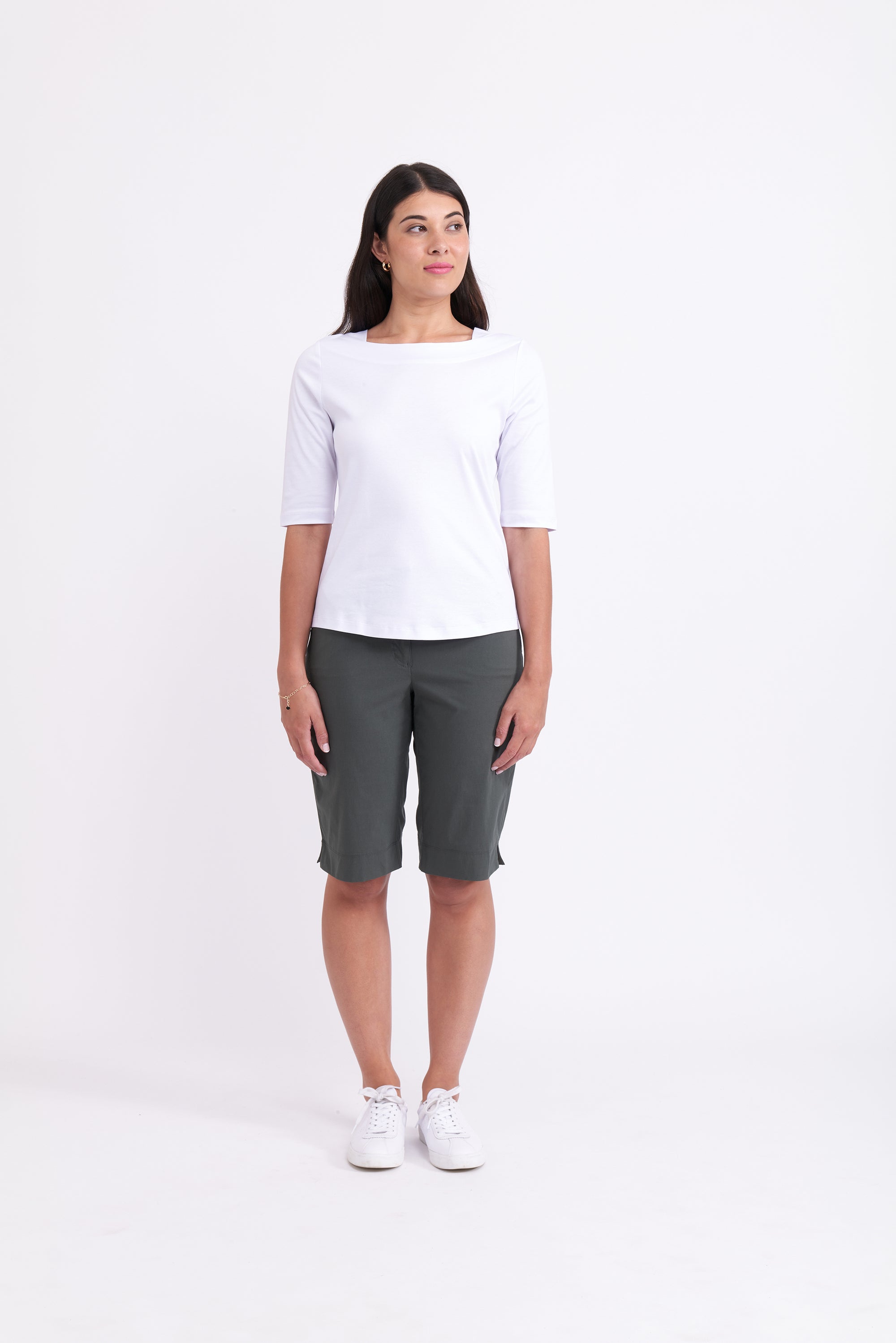 Foil Tee Off Short in Viridian