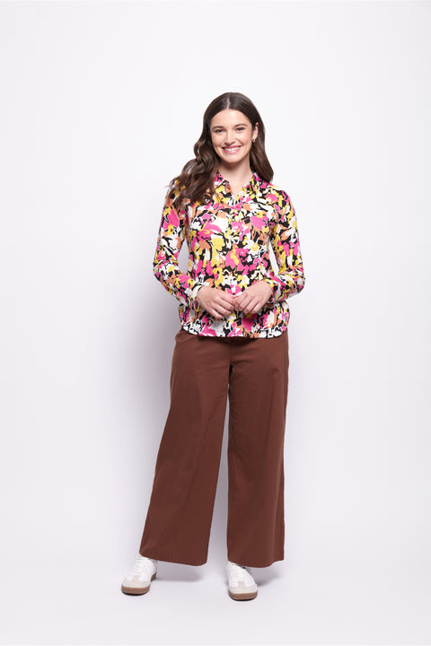 Foil Pocket Science Pant in Sepia