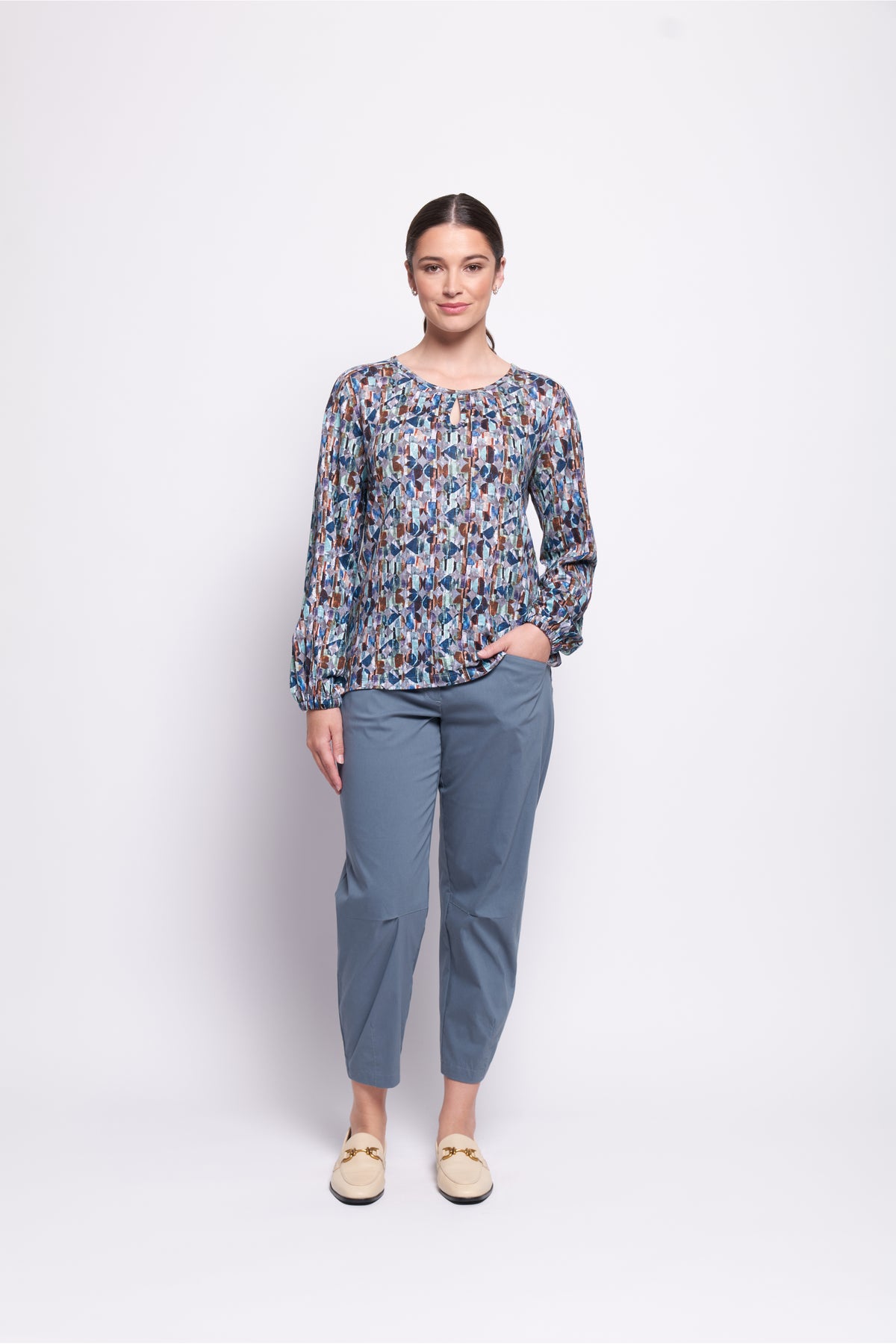 Foil Key To Your Heart Top in Murano