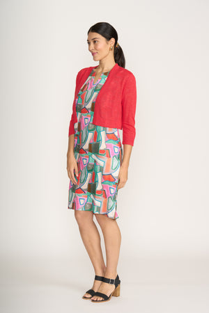 Foil Sun-Sational Dress in Colour Fusion