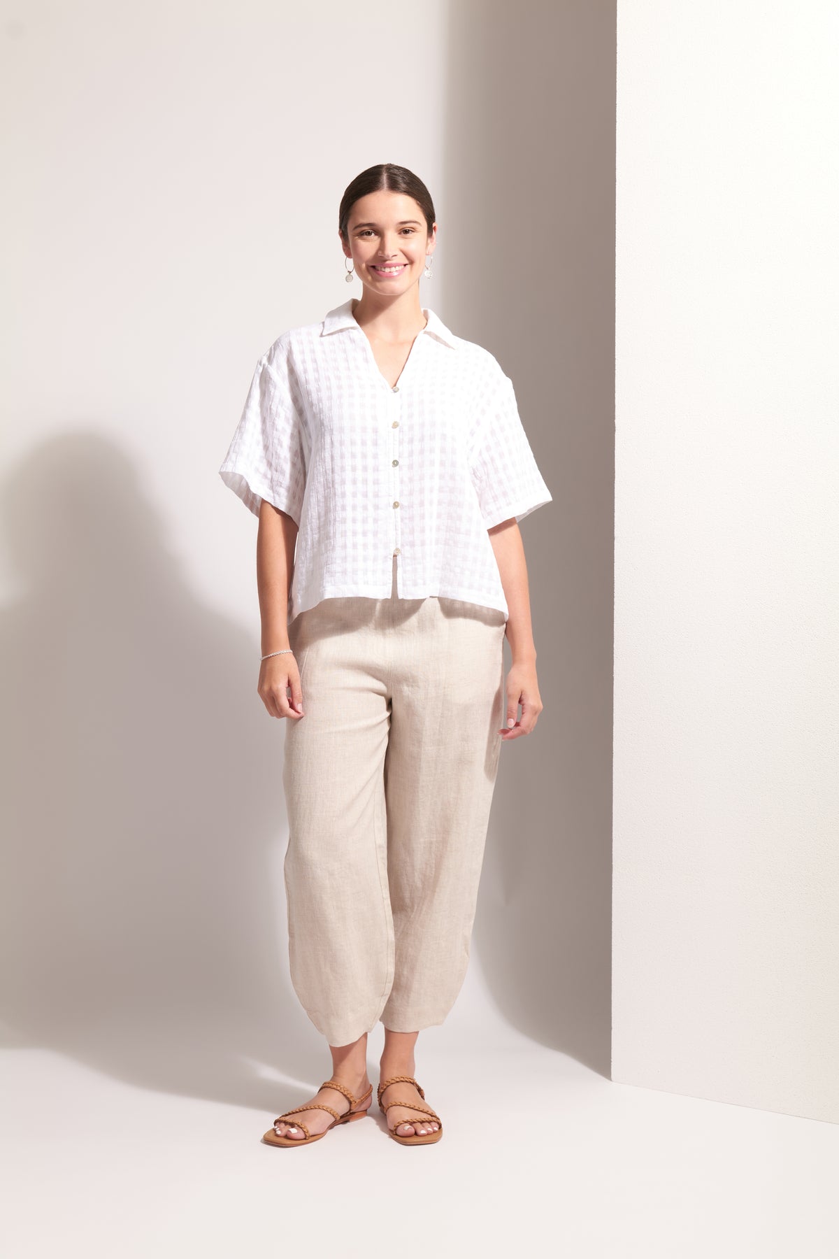 Foil Jubilant Pant in Sandy Marl