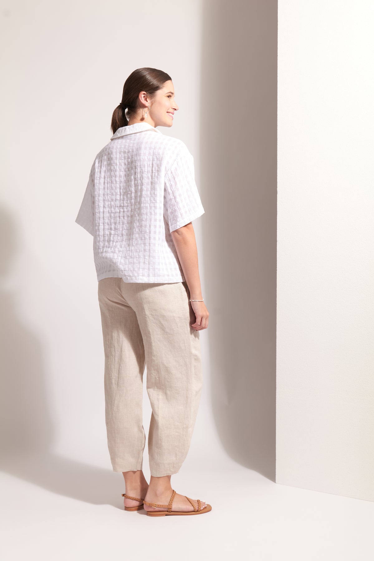 Foil Jubilant Pant in Sandy Marl