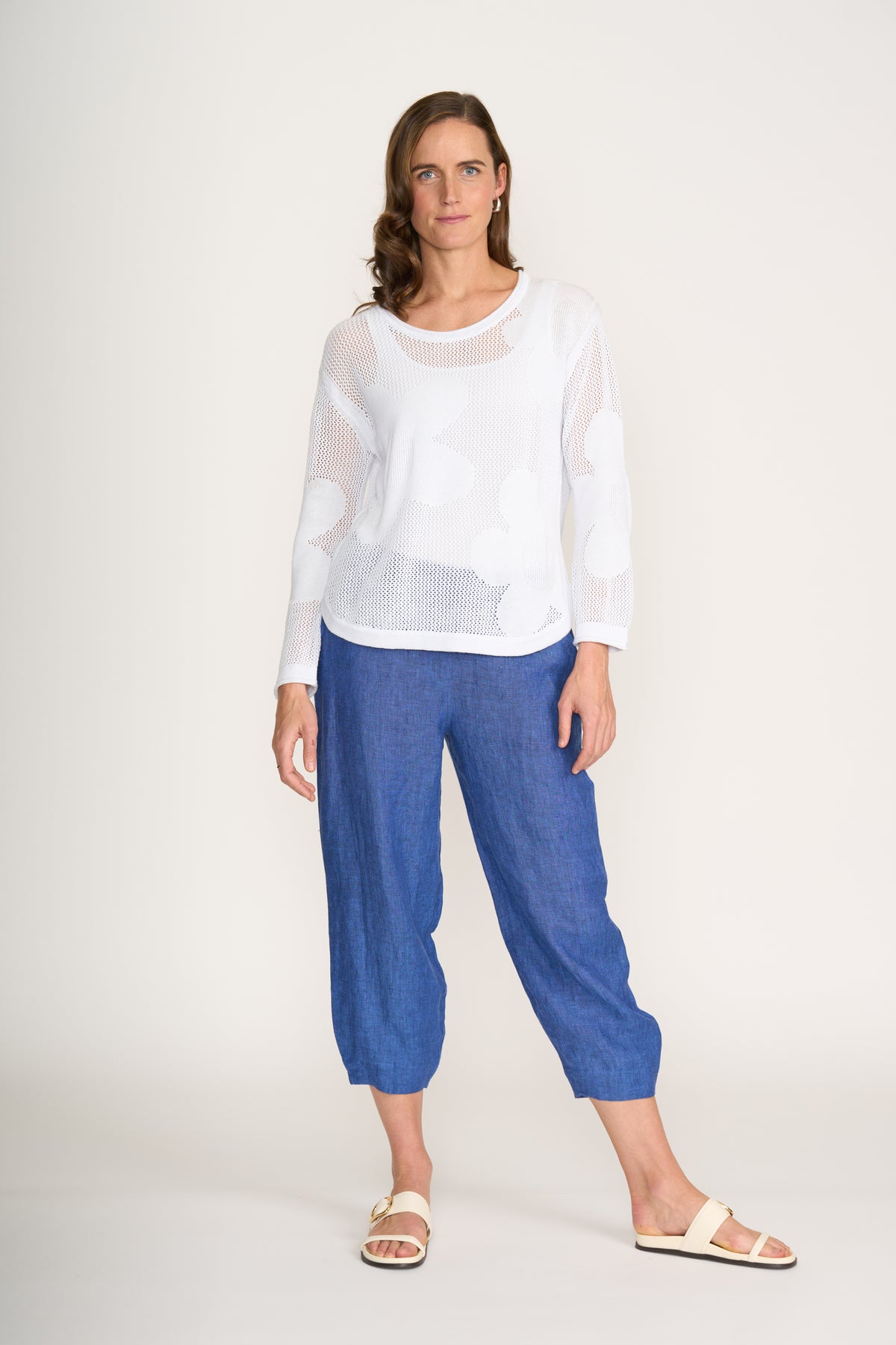 Foil Jubilant Pant in Capri