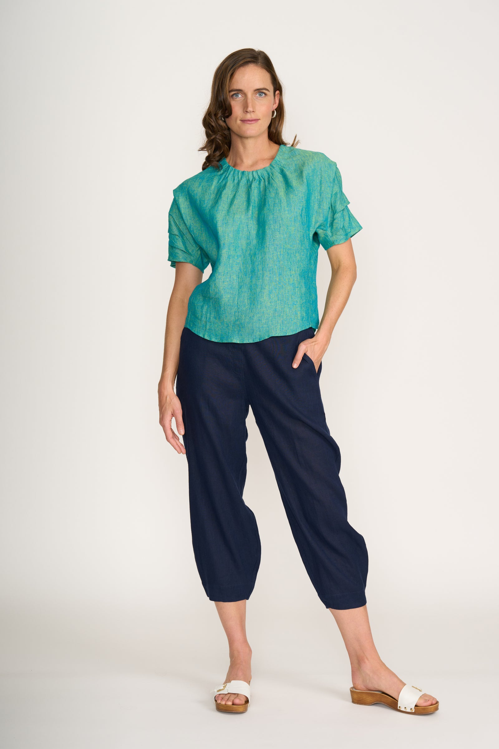 Foil Jubilant Pant in Eclipse