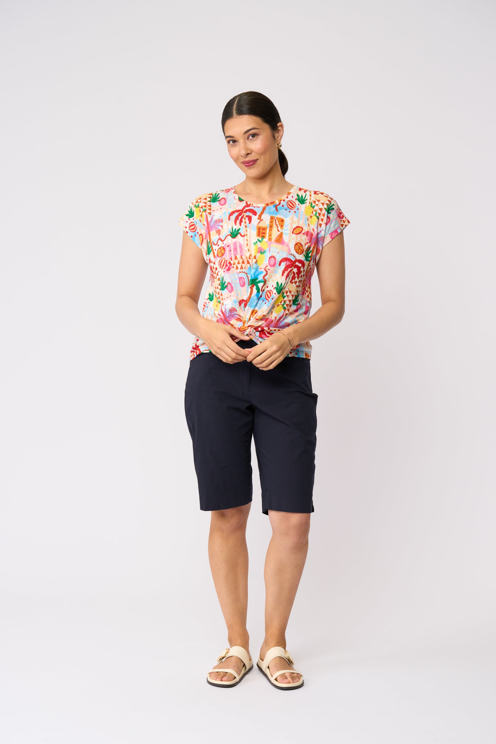 Foil Tee-Rific Short in True Navy