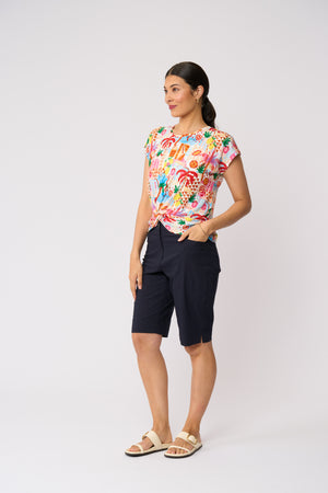 Foil Tee-Rific Short in True Navy