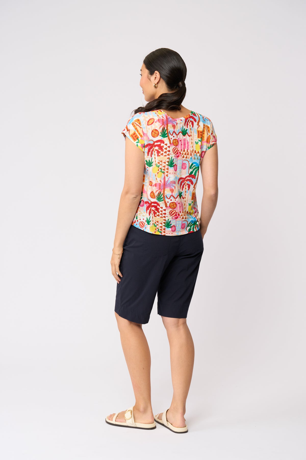 Foil Tee-Rific Short in True Navy