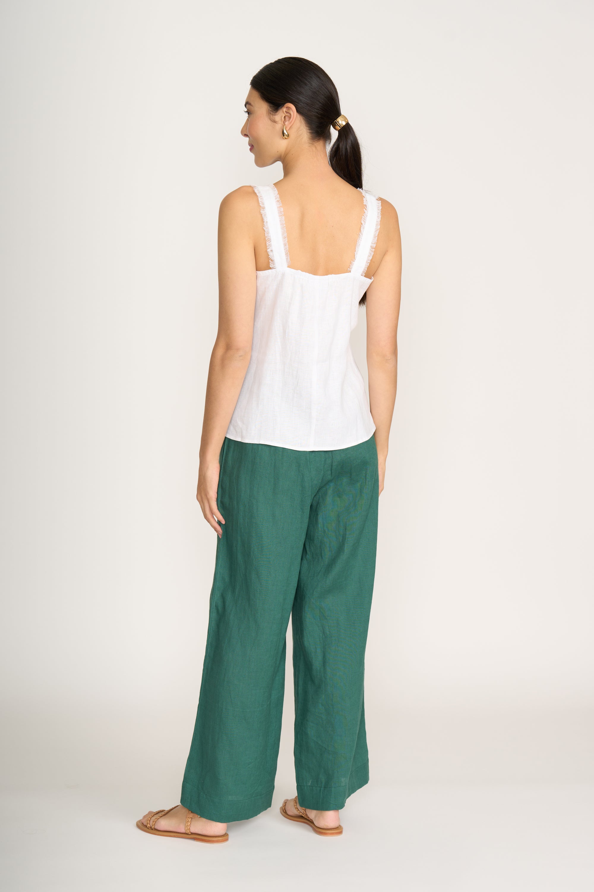 Foil Pull Together Pant in Thyme