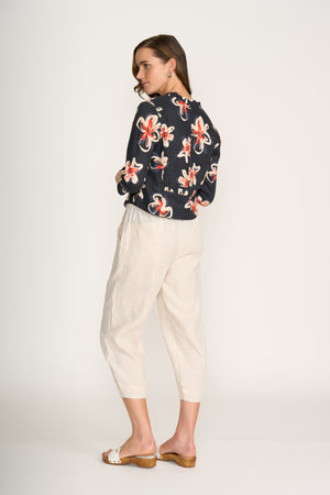 Foil Gather Together Jacket in Flower Doodle