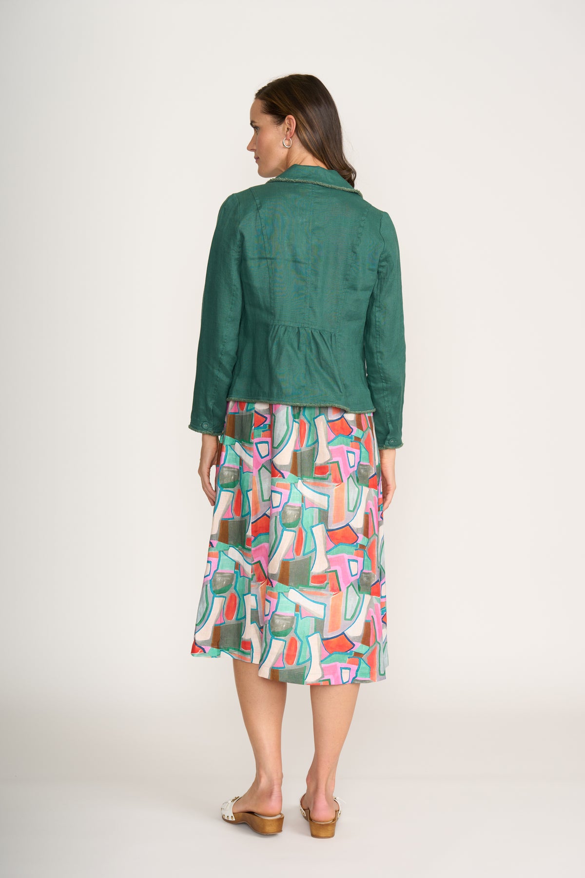 Foil Festival Jacket in Thyme