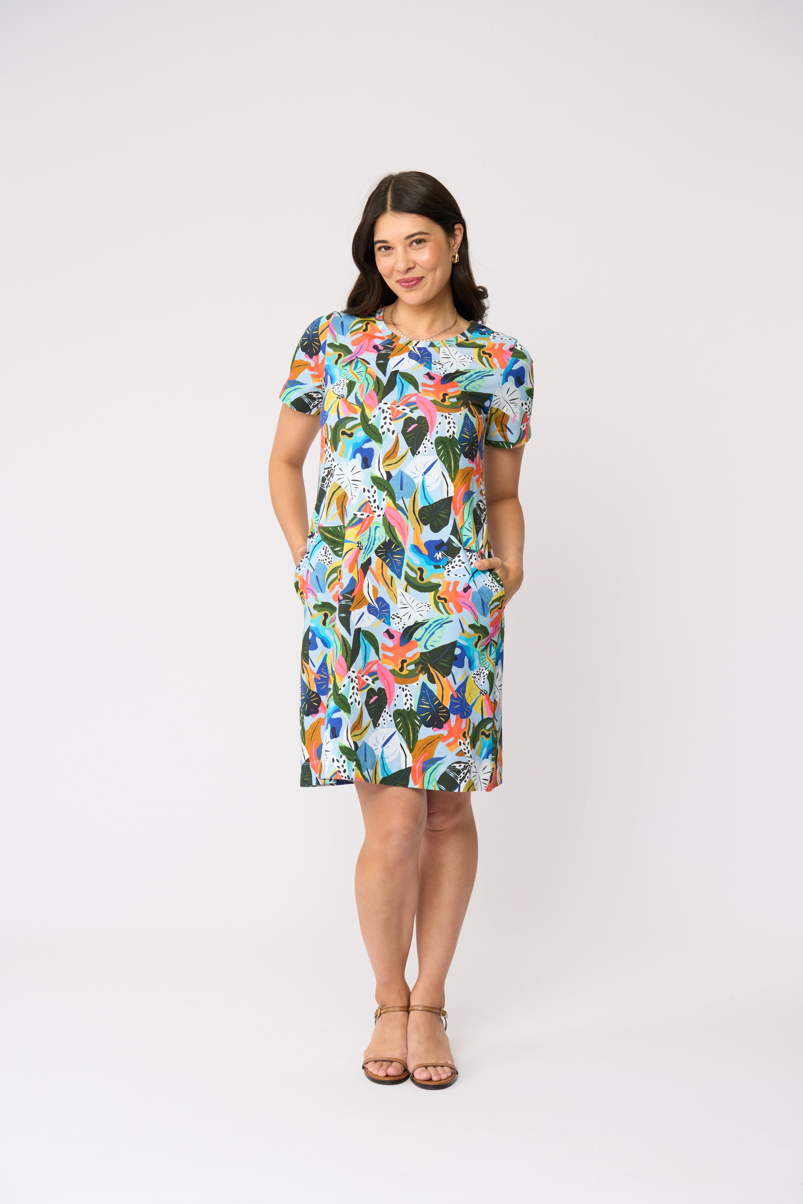 Foil Here Comes Summer Dress in Lyrical