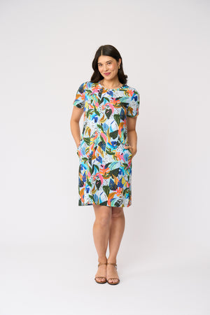 Foil Here Comes Summer Dress in Lyrical