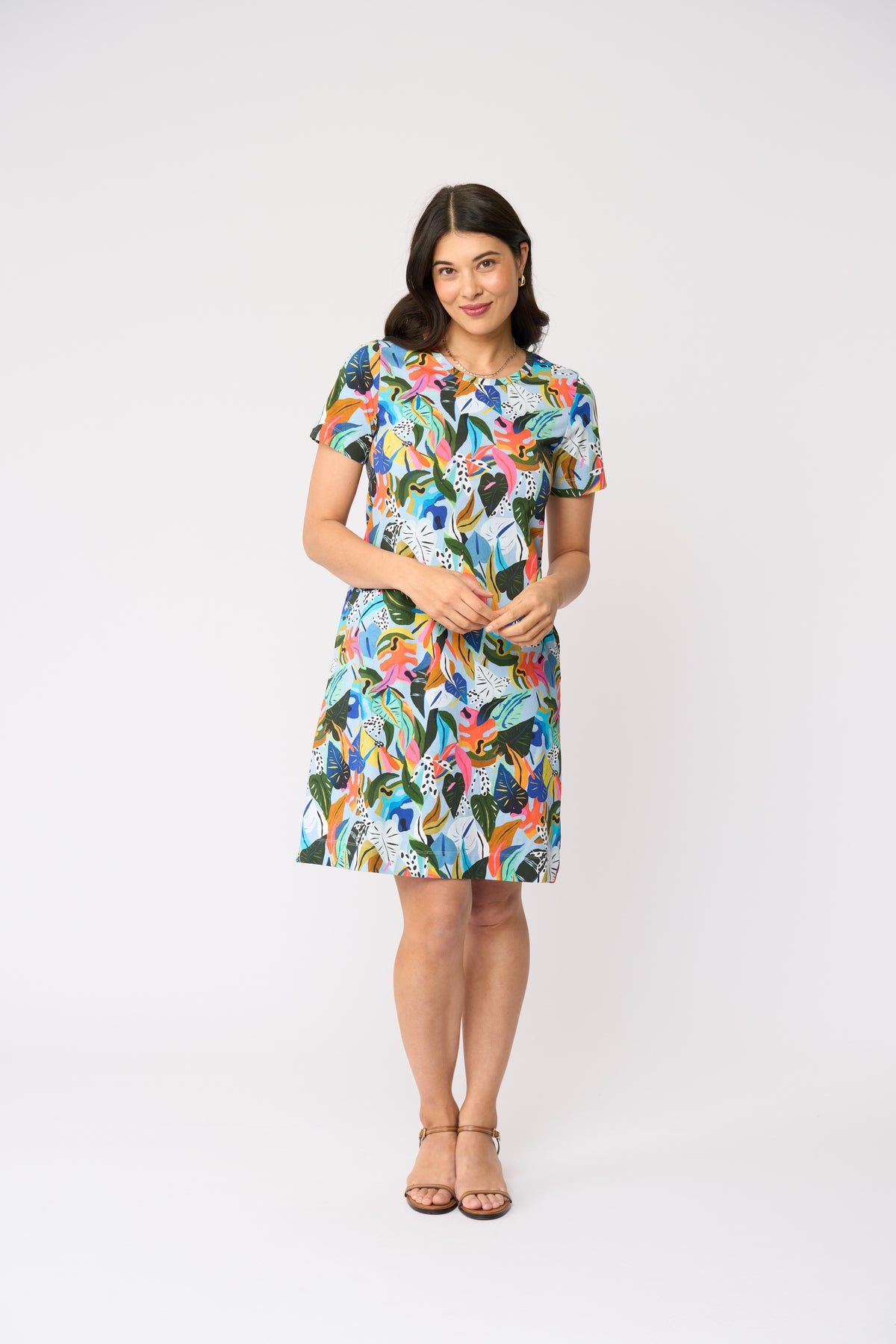 Foil Here Comes Summer Dress in Lyrical