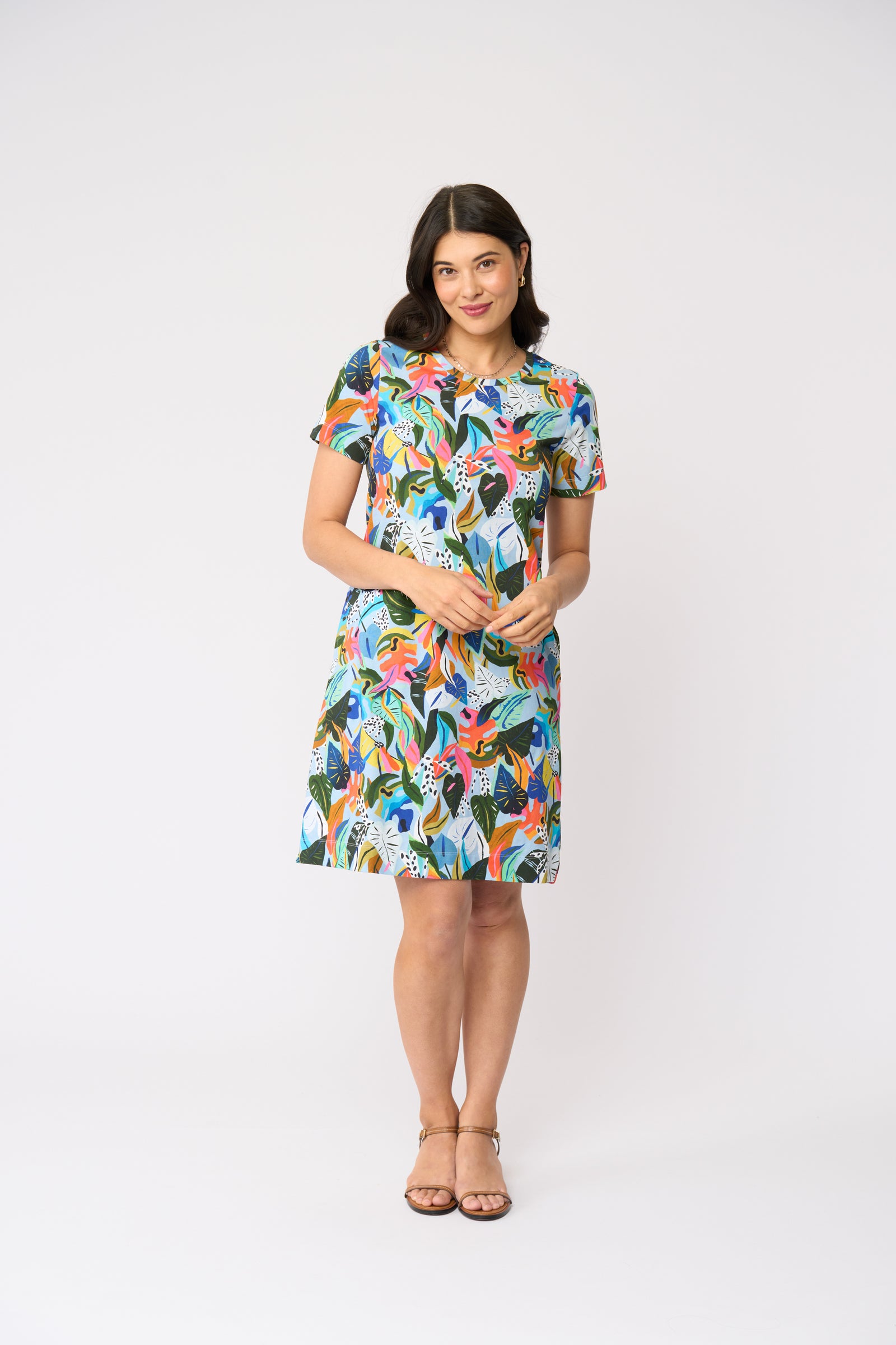 Foil Here Comes Summer Dress in Lyrical