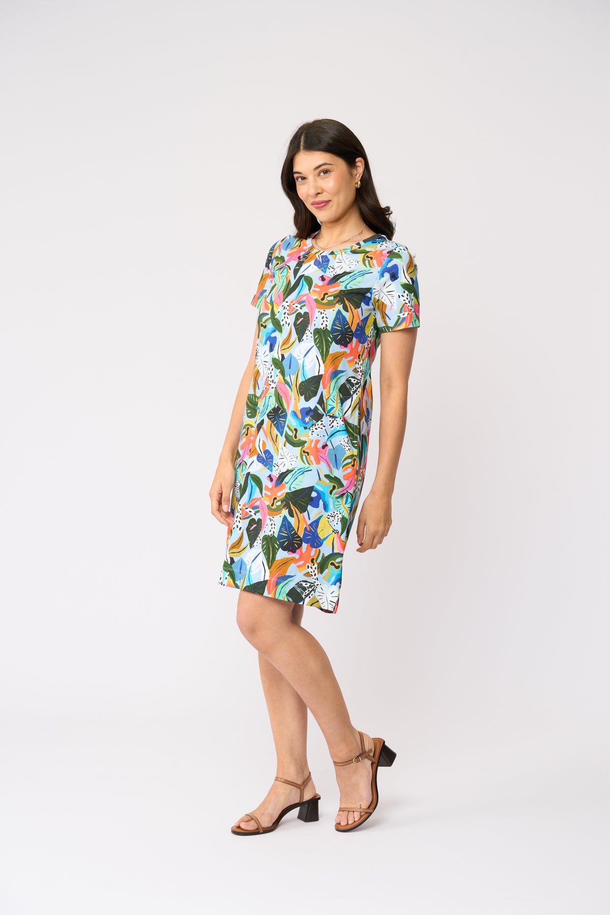 Foil Here Comes Summer Dress in Lyrical