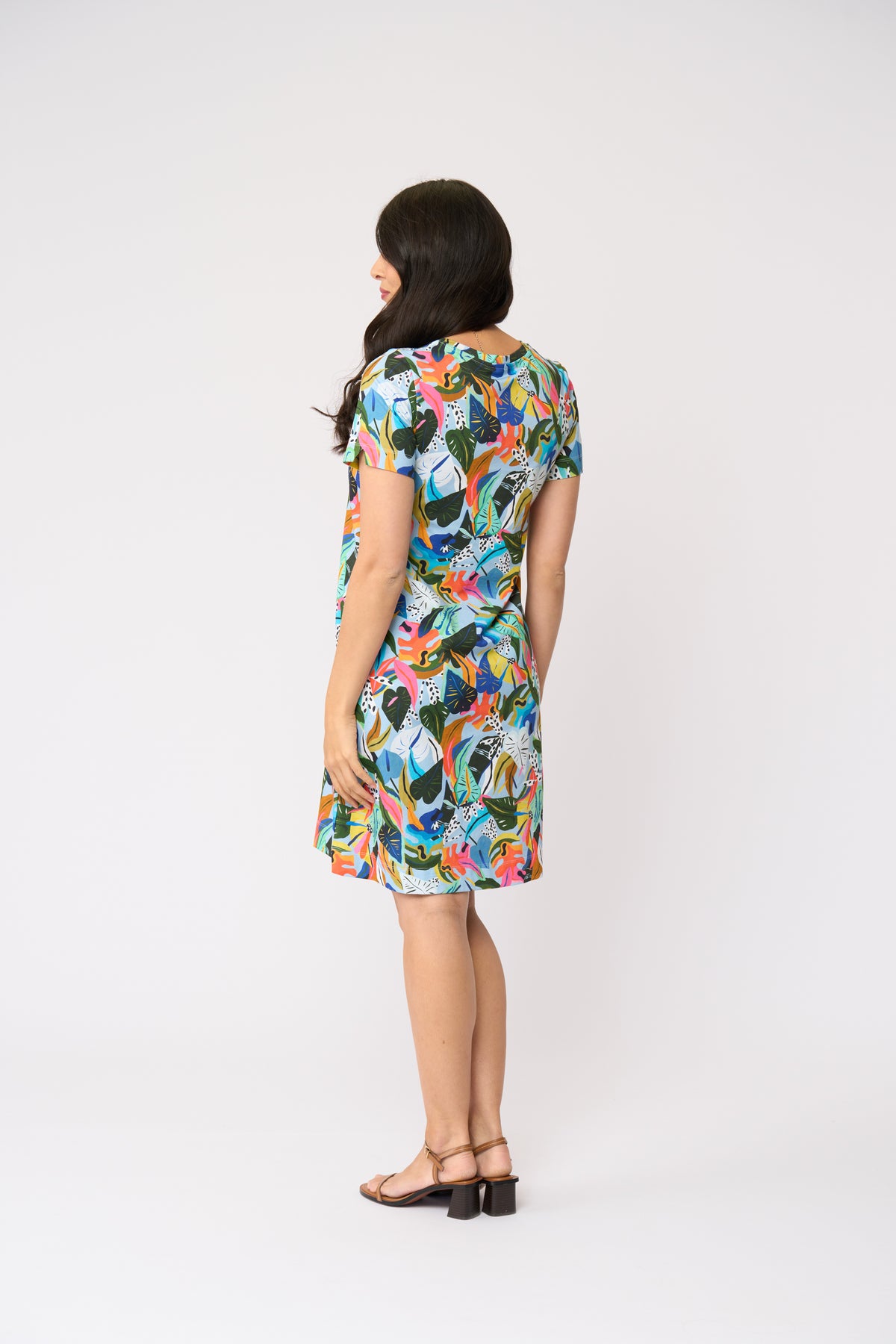 Foil Here Comes Summer Dress in Lyrical