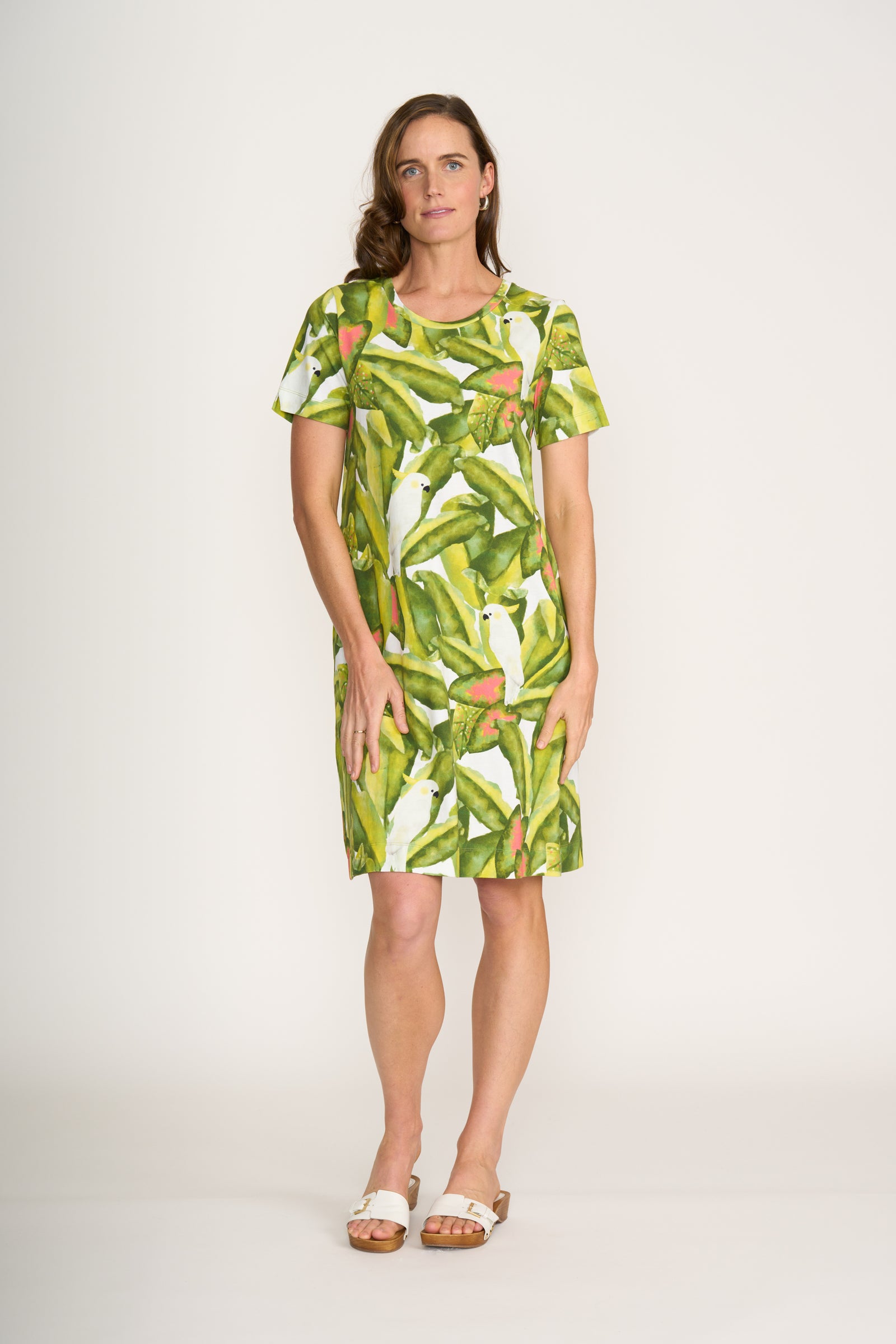 Foil Here Comes Summer Dress in Tropical