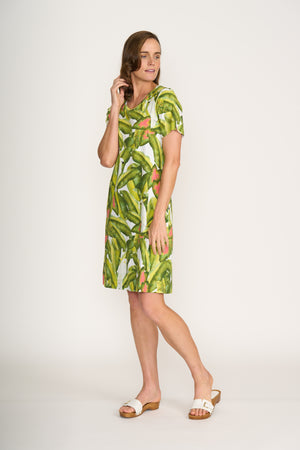Foil Here Comes Summer Dress in Tropical