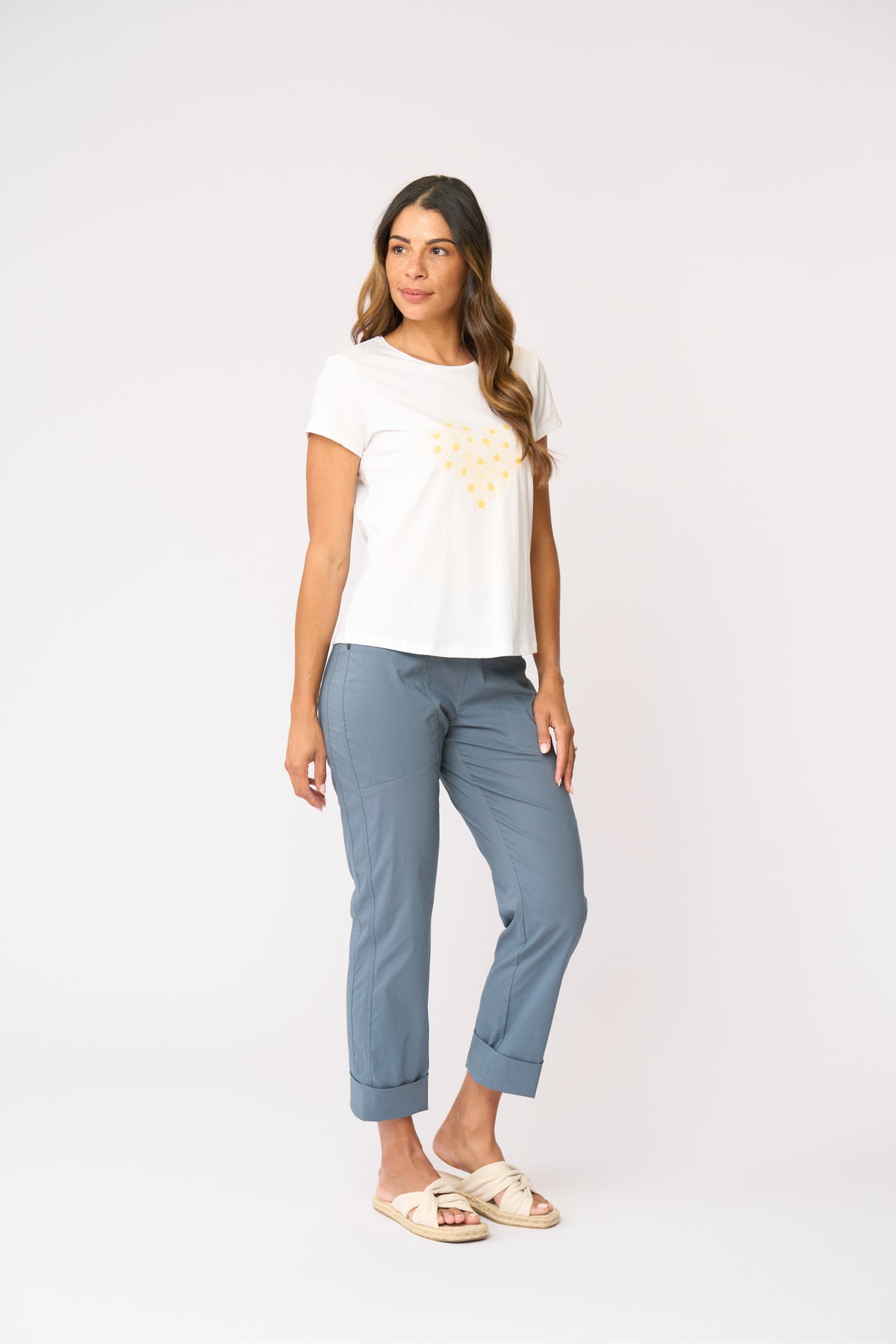 Foil Gemini Trapeze Pant in Ocean View