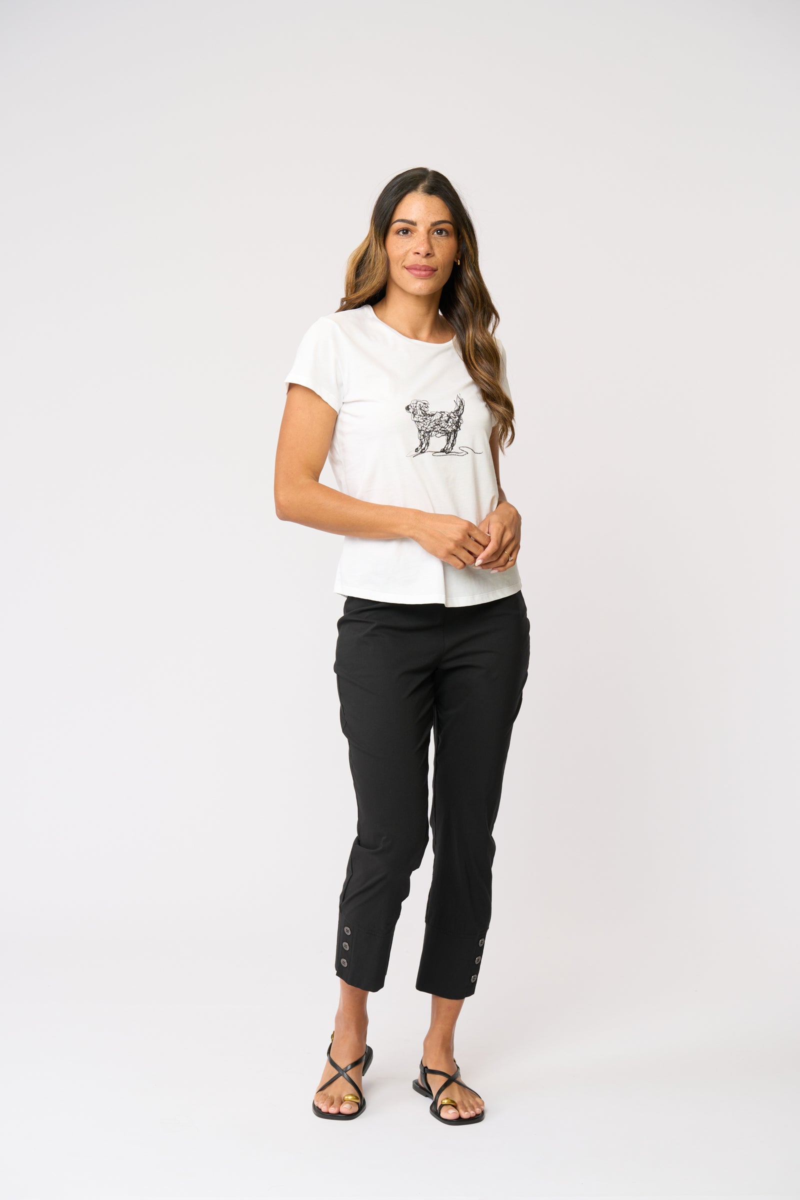 Foil Perfect Balance Pant in Black