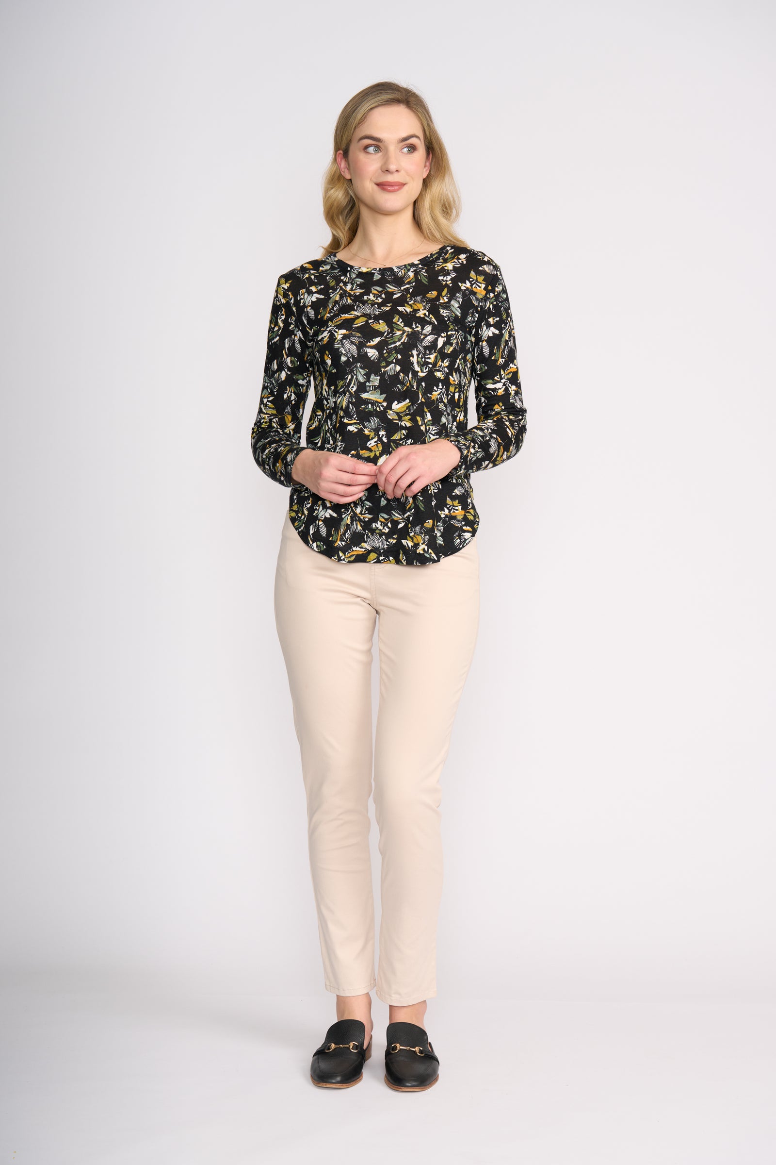 Foil Holey Moley Trouser in Cashmere