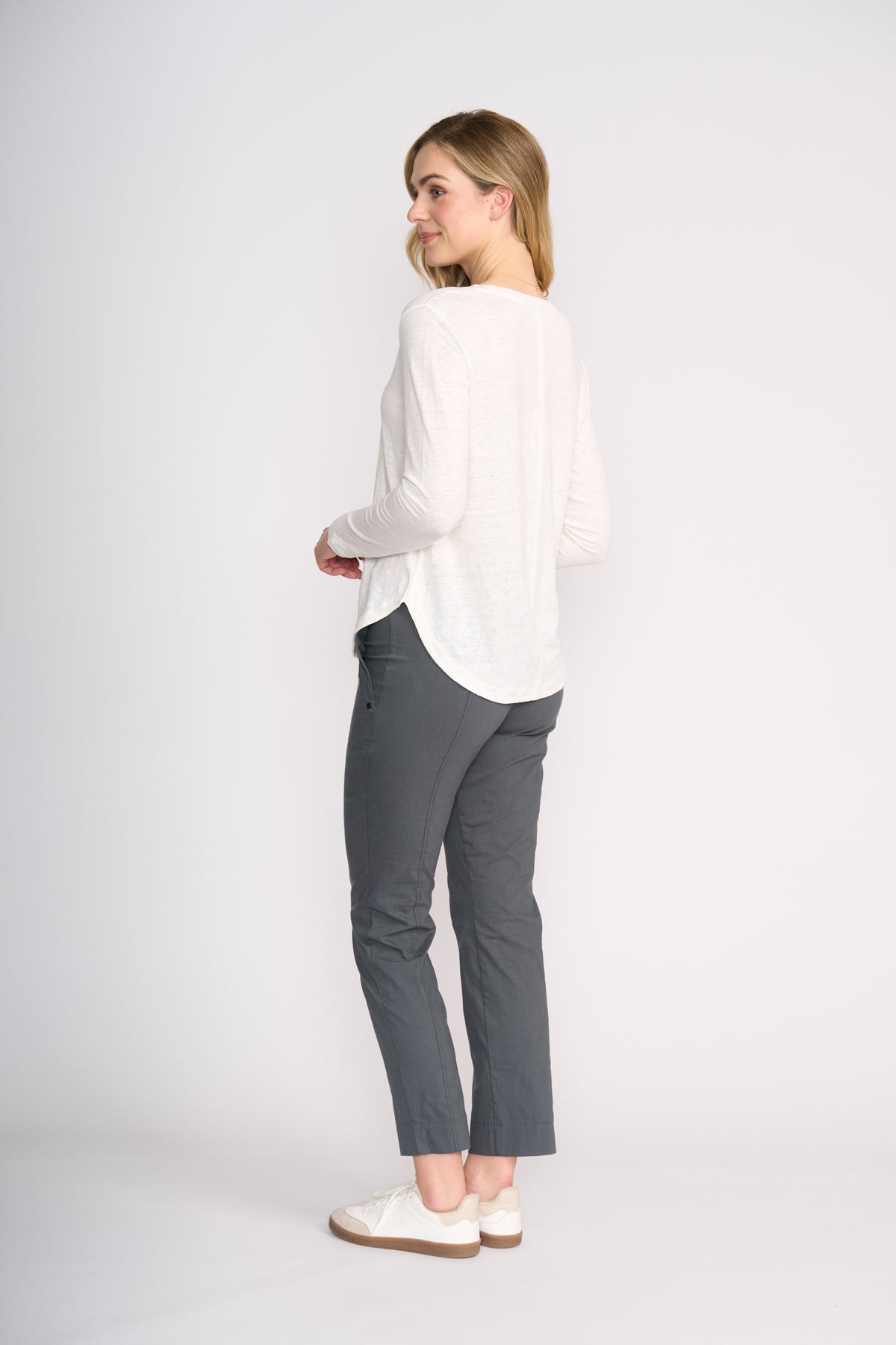 Foil Full Throttle Trapeze Pant in Iron