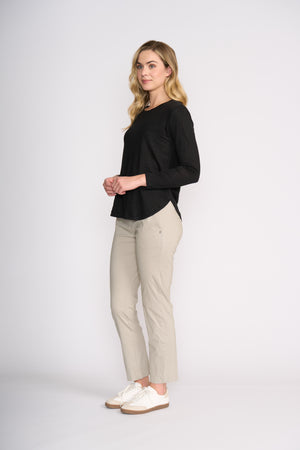 Foil Full Throttle Trapeze Pant in Light Khaki