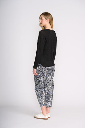 Foil Hi-Jinks Trapeze Pant in Nu Boheme Print