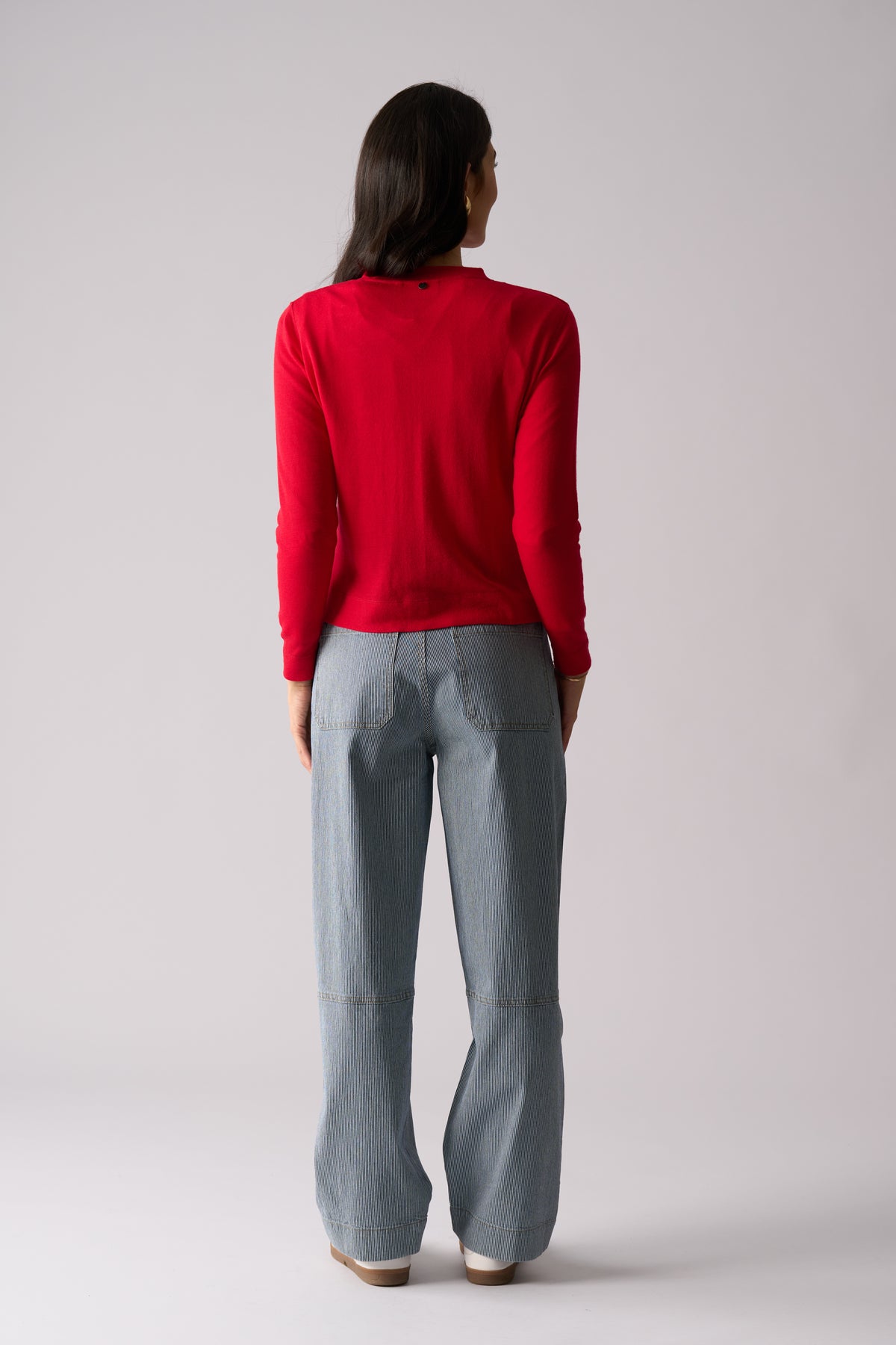 Foil Line By Line Jean in Stripe