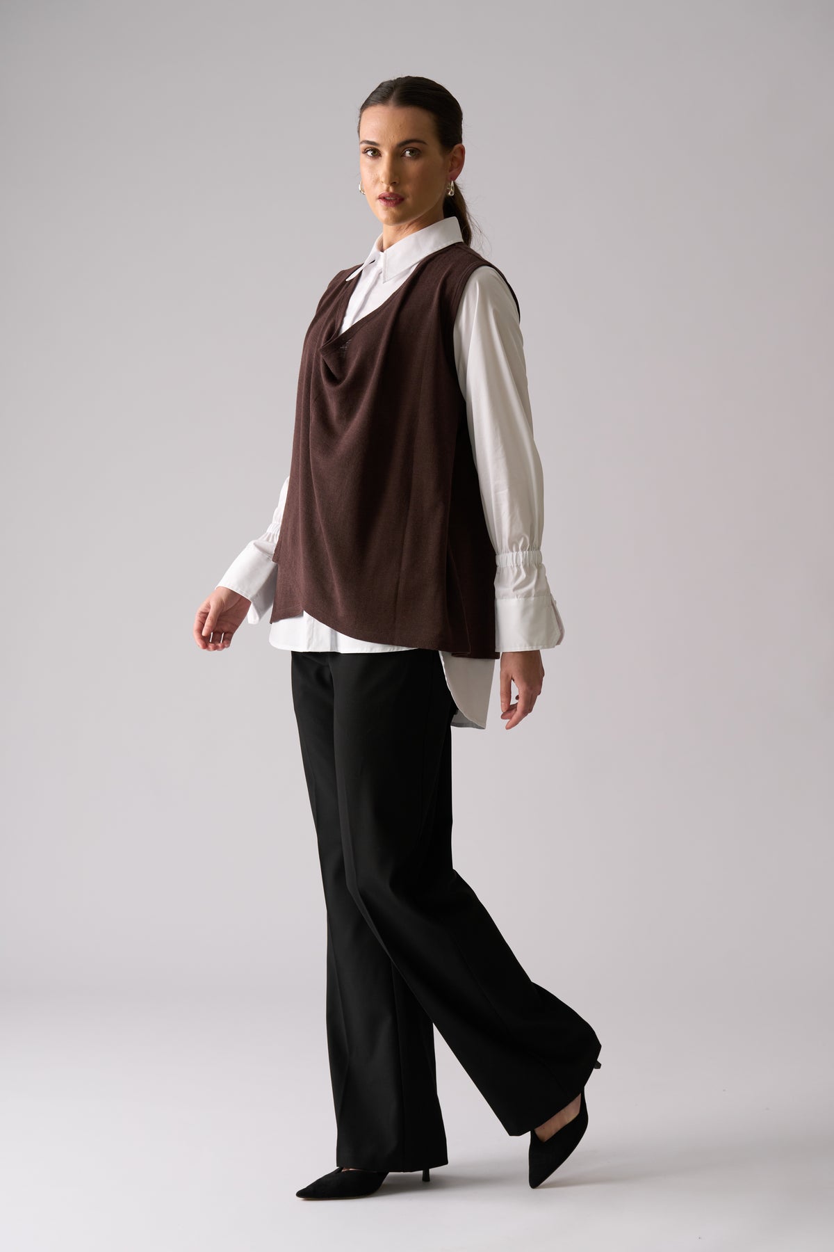 Foil Stylist Pick Trouser in Black