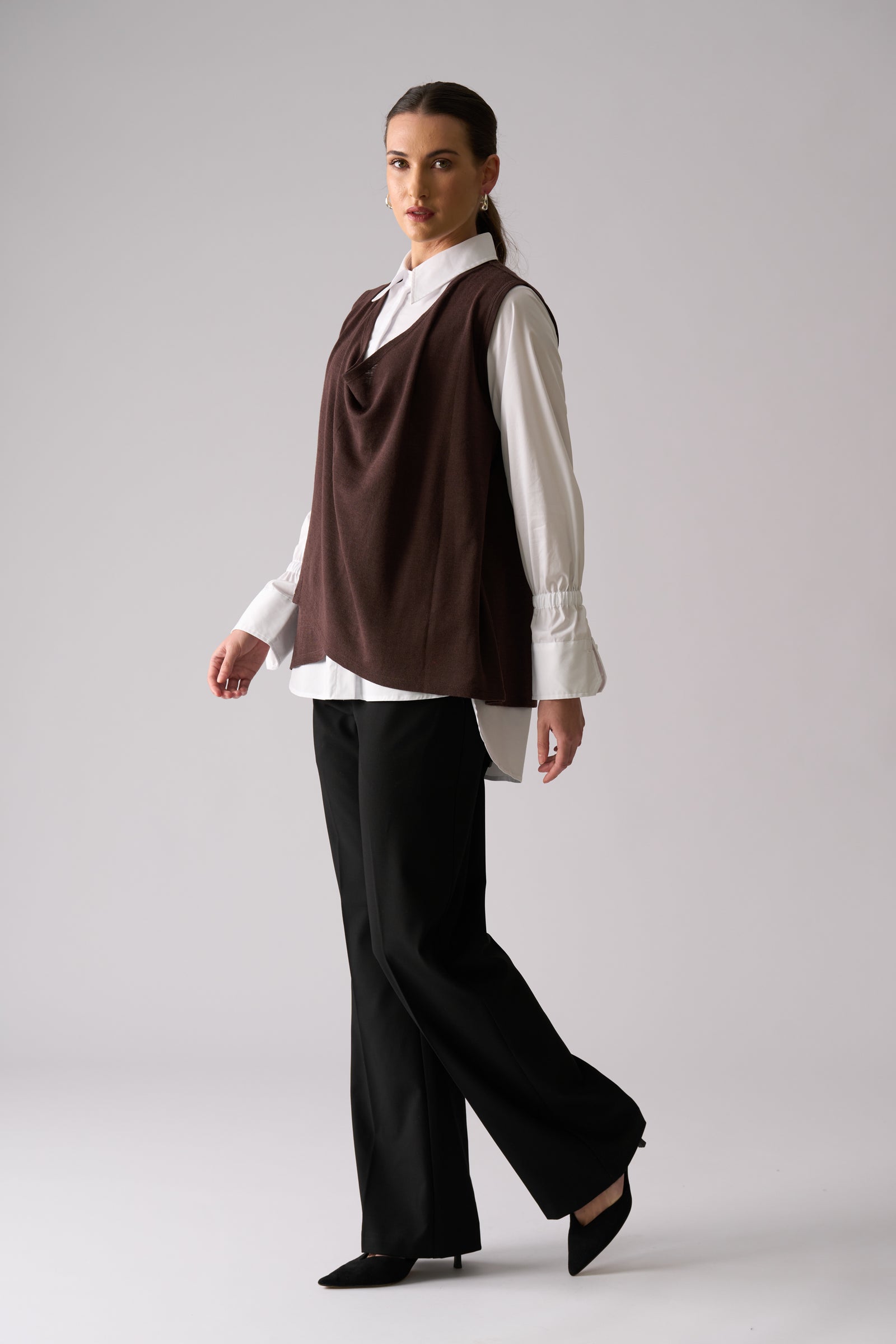 Foil Stylist Pick Trouser in Black